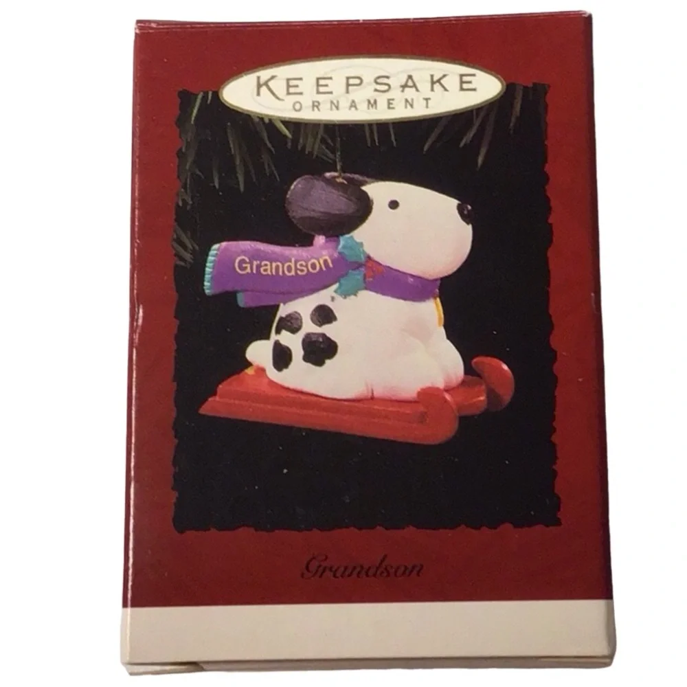 Hallmark 1996 “Grandson” Christmas Ornament